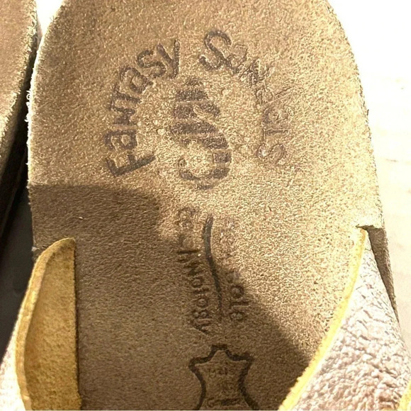 Reef Fantasy Sandals Melanie Flatforms Rose Two Strap Slide Size 37 US 6.5 - Picture 6 of 12